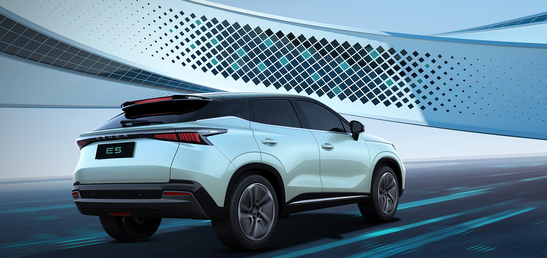 OMODA Modell als modernes Crossover-SUV